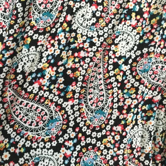 1X Lilly Morgan Boho Dress Midi Paisley Off-the-Shoulder - Picture 10 of 11